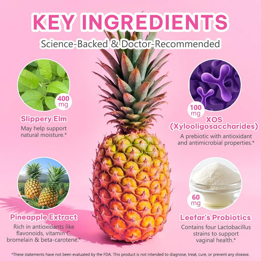 Women’s Probiotic + Slippery Elm Gummies
